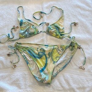 COPY - J.Crew Women’s Paisley Bikini. Gently used.